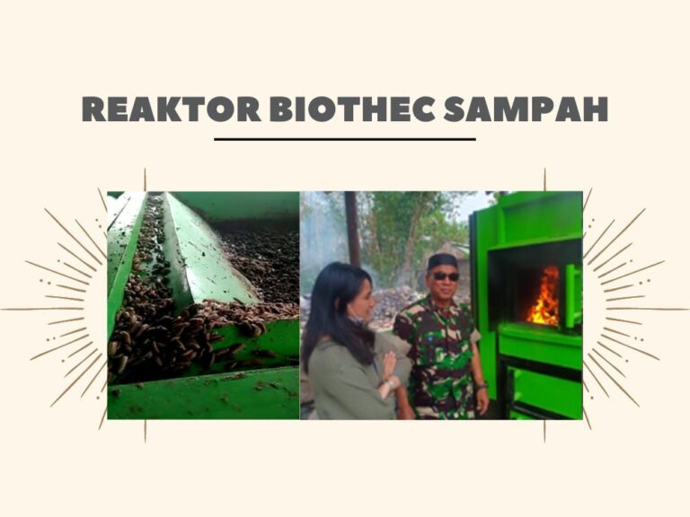 Reaktor Biothec Sampah - KK Telecommunication Technology - FIT TelU